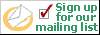 Mailing LIst 